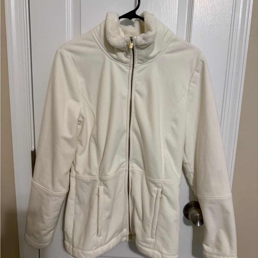 Lilly Pulitzer Cream Teddy Jacket
